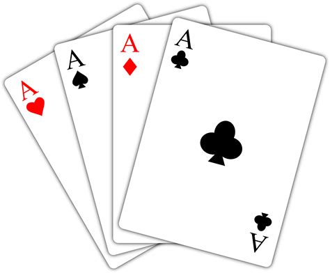 clip art of playing cards.